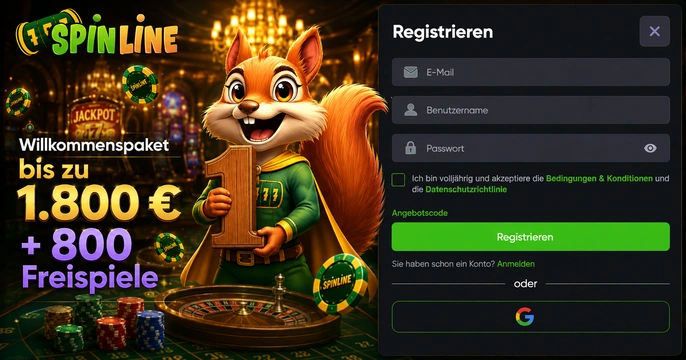 Spinline Casino Login